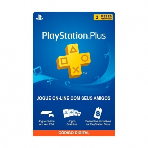 PlayStation Plus - 3 Meses